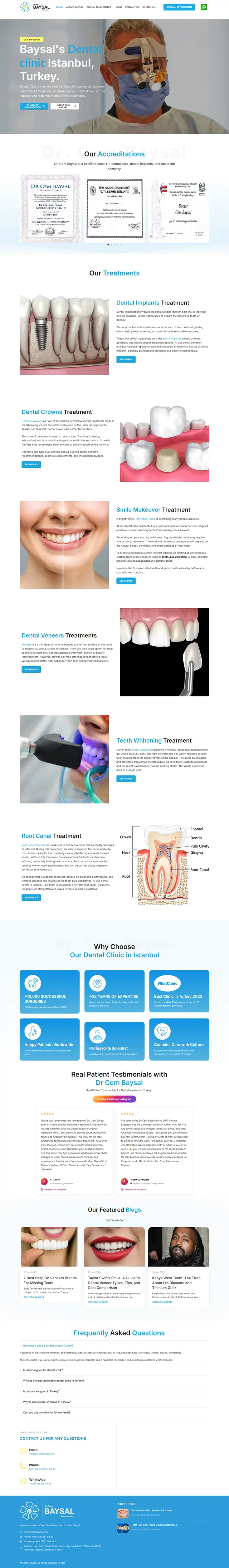 Dr. Cem Baysal — Istanbul Dental Clinic
