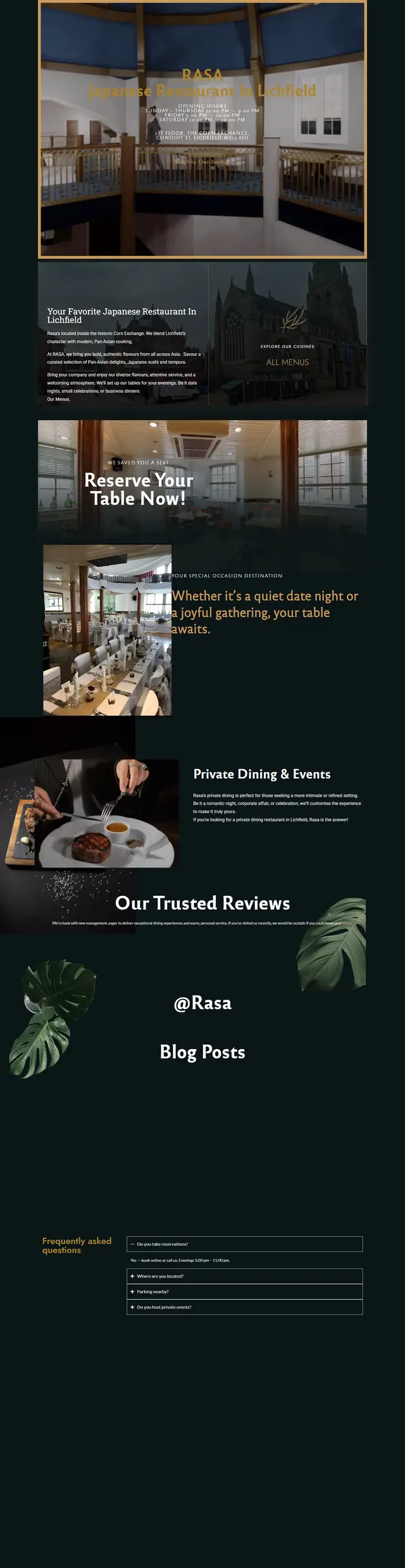Rasa Lichfield — Halal Pan-Asian Restaurant