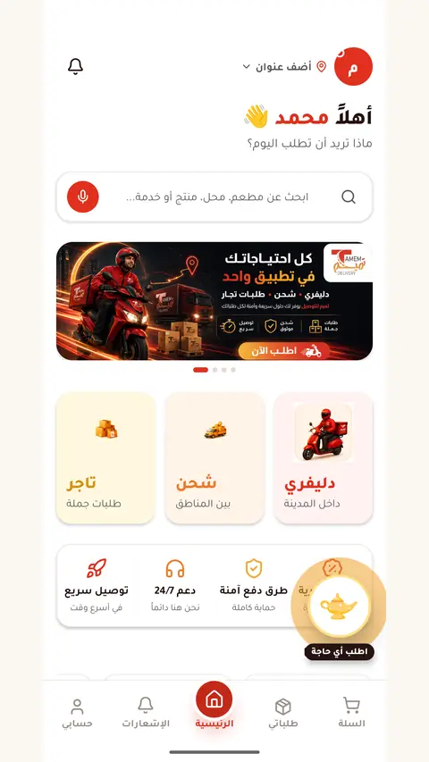 Tamem Delivery