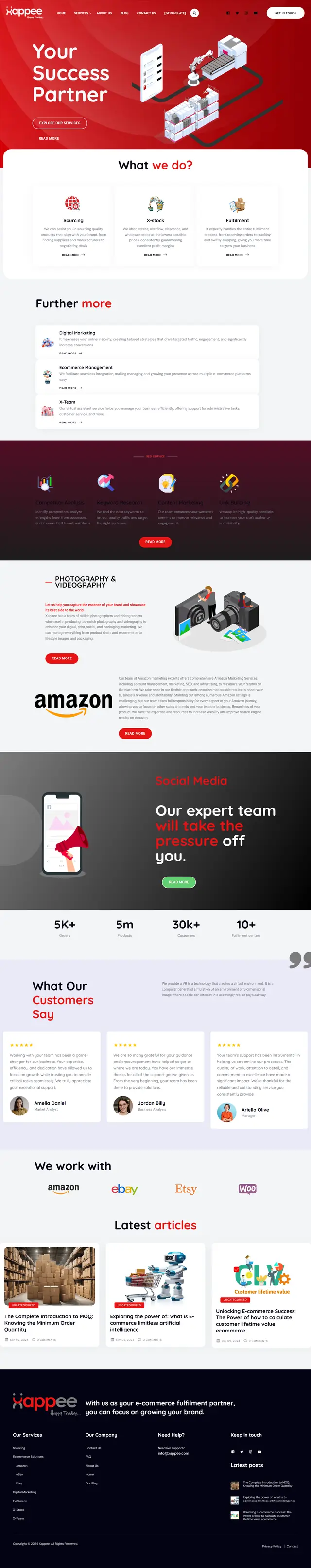 Xappee — E-Commerce Fulfillment Platform